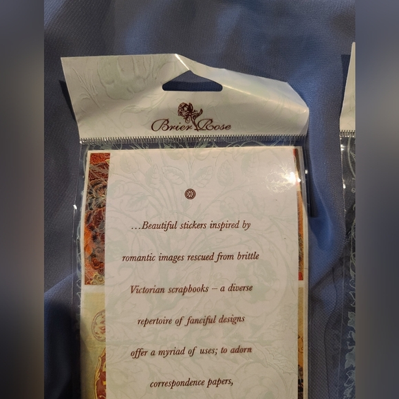 Brier Rose Sticker Collection 8 Pressure Sensitive Stickers Bundle of 3 - Picture 10 of 17